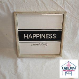 🚜 Happiness Farmhouse Sign